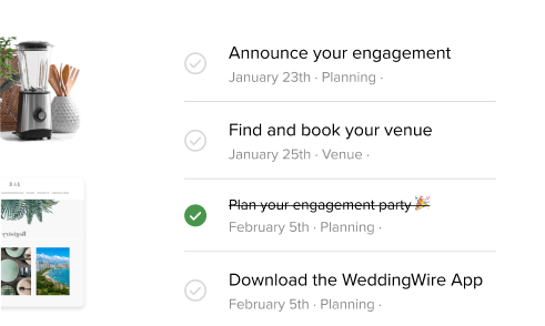 Your wedding checklist